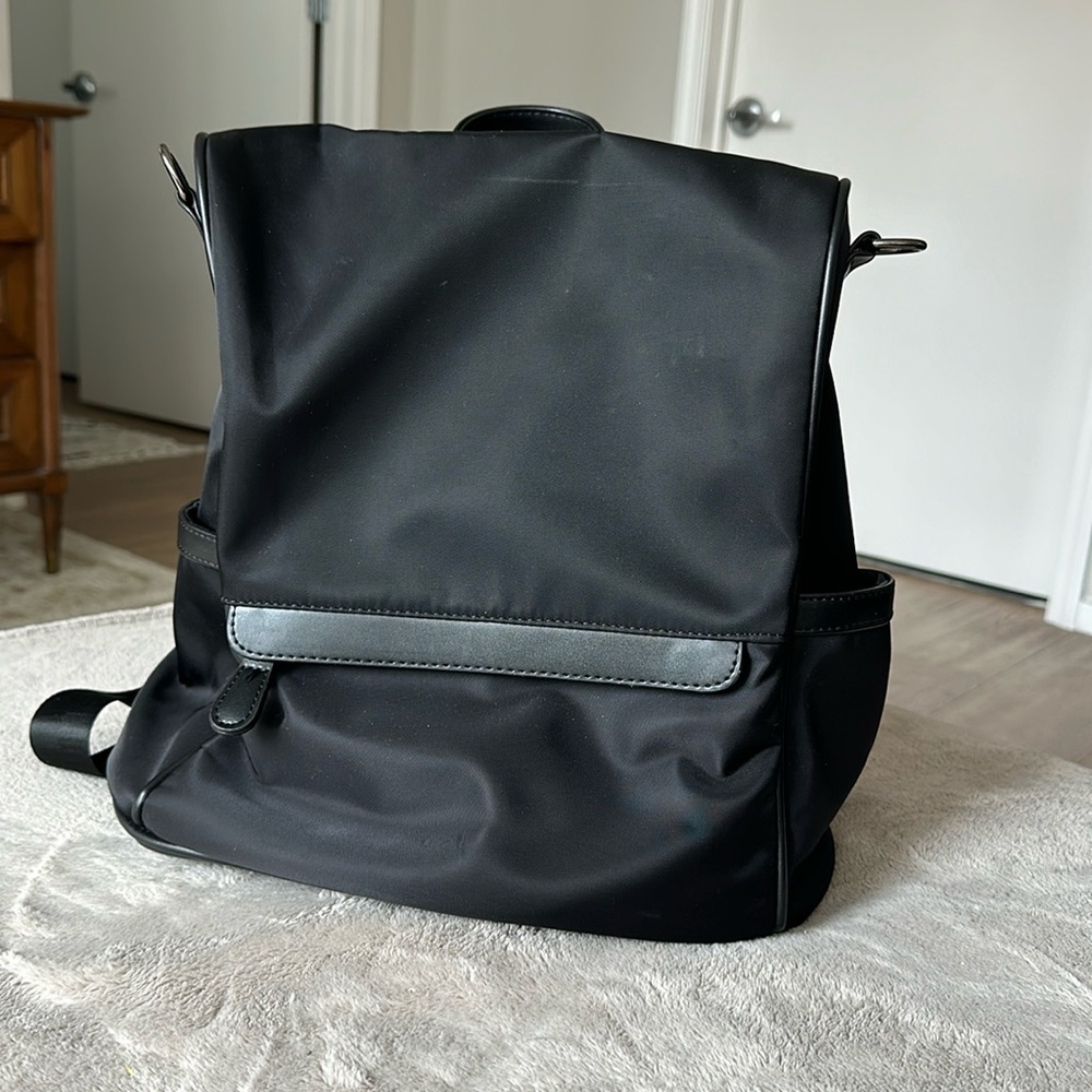 Charmore Black Fashion Backpack